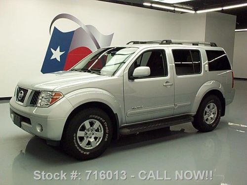 2005 nissan pathfinder se 4.0l v6 third row 7-pass 85k texas direct auto