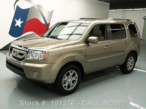 2011 honda pilot ex-l 4x4 leather sunroof rear cam 18k texas direct auto