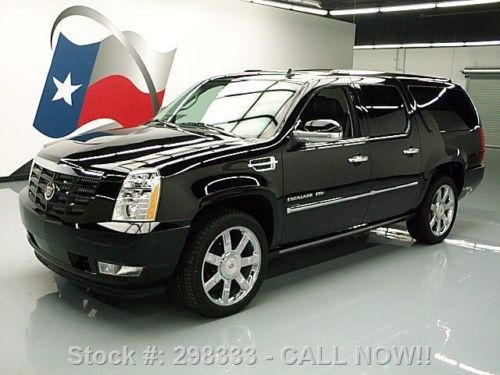 2013 cadillac escalade esv luxury awd nav rear cam 19k! texas direct auto