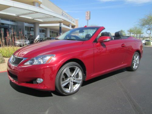 12 red 3.5l v6 leather miles:20k convertible