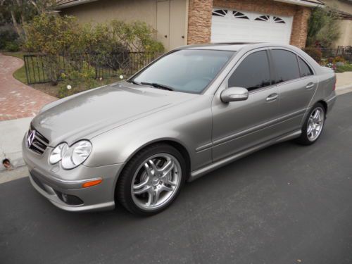 2005 mercedes c55 amg-clean and fast