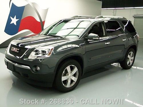 2011 gmc acadia dual sunroof heated leather nav 29k mi texas direct auto