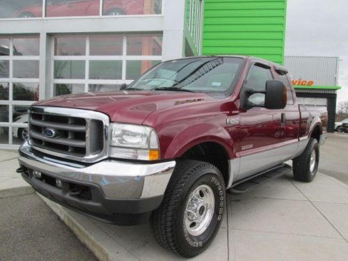 Power stroke diesel 4x4 super cab super duty xlt 4wd low miles we finance fx4