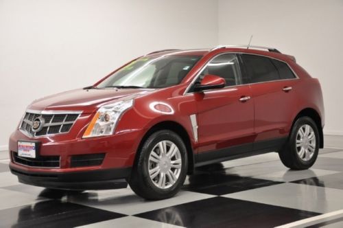 Awd luxury navigation camera sunroof heated leather 2012 2013 2011 red srx