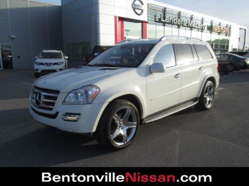 White 2010 gl-class mercedes-benz