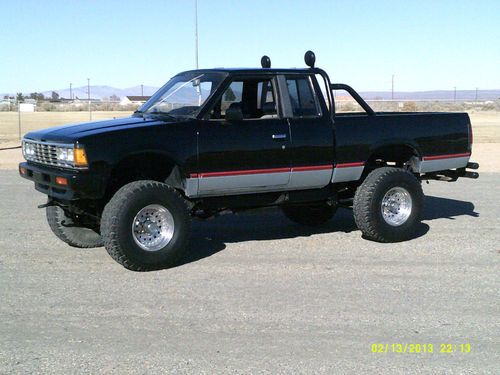 1986 nissan 720 sport truck king cab pickup 2-door 2.4l 4wd