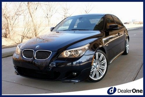 550i m sport, lux seating, logic7, navi, sat, 1-owner, 2.95% apr financing!