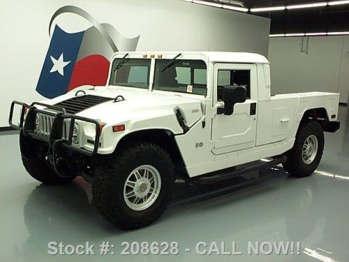 2003 hummer h1 truck rare diesel 4x4 nav rear cam 21k texas direct auto