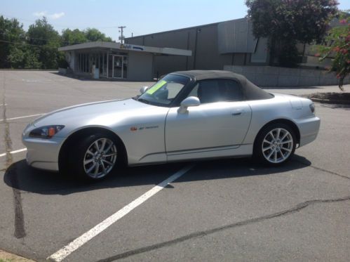 Silver convertible leather interior adult driven religiously maintained &amp; clean