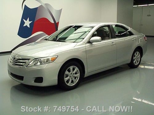 2011 toyota camry le auto cruise ctrl alloy wheels 32k texas direct auto