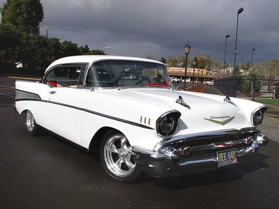 1957 chevrolet bel air 2 door hardtop 283 v8 powerglide power steering