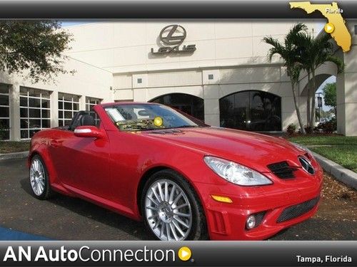 Mercedes-benz slk-class slk55 amg convertible with navigation