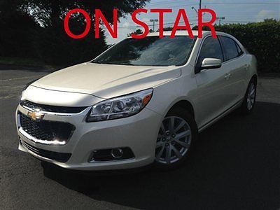 Chevrolet malibu lt new 4 dr sedan automatic gasoline 2.5l l4 dir dohc 16v white