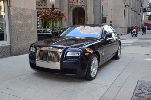 2011 rolls royce ghost only 5k miles! rear dvds, heads up! dark indigo blue!