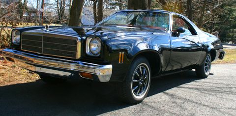 1974 classic chevrolet el camino beautiful rust-free, int/ext