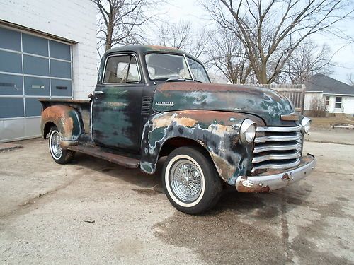 51 chevy half ton truck no reserve