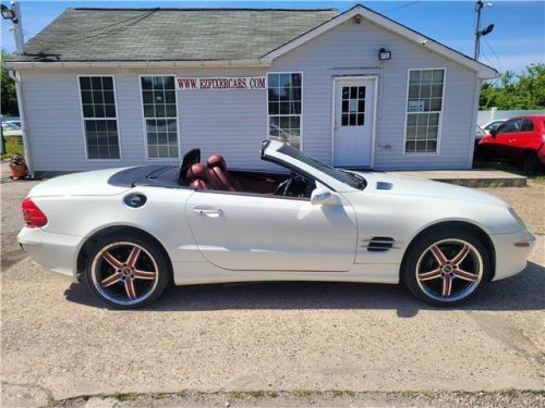 2004 mercedes-benz sl-class sl500 roadster convertible salvage rebuildable