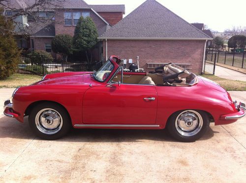 356b cabriolet 1600 super - original matching numbers vehicle