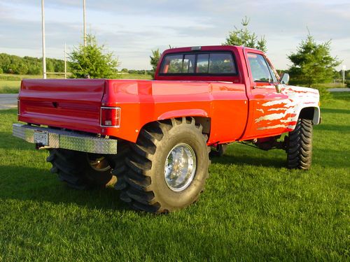 1979 chevy 4x4  k30 quagmire mud-show truck ready to show-run. 572 pfi w/n2o