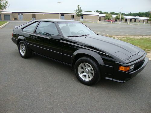 1986 toyota celica supra black excellent