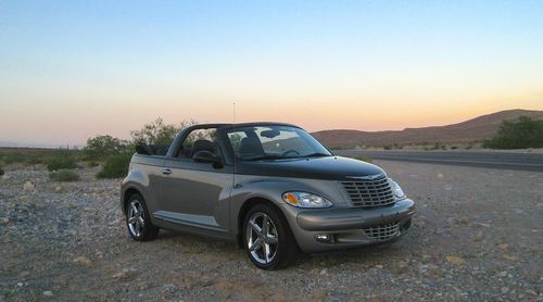 2005 chrysler pt cruiser gt convertible ho 2.4l turbo - mint -  11,200 miles!