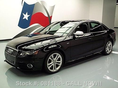 2012 audi s4 3.0t quattro premium plus awd sunroof nav! texas direct auto