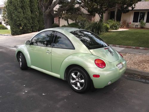 Find used 2001 Volkswagen Beetle GLS TDI Turbo Diesel Light Green 170K ...