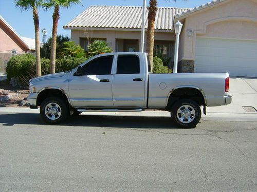 2004 dodge ram 3500 larmie sb 4x4 crew cab 5.9 cummings tc diesel ho