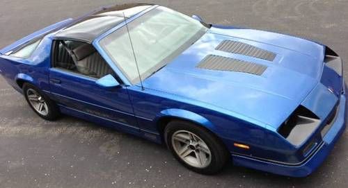 1987 chevrolet camaro z28 iroc-z coupe 2-door 5.0l