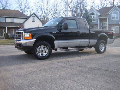 2003 f250 lariat 4x4, 7.3 diesel, extended cab, 96,651 miles