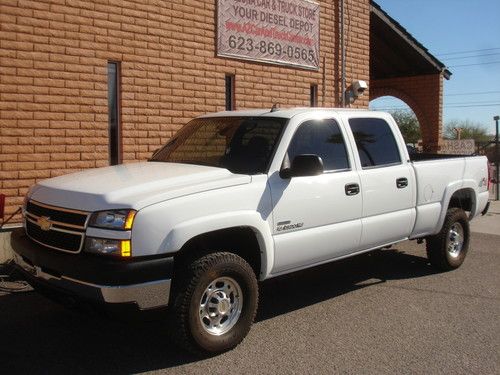 2007 chevy 2500hd crew cab duramax diesel 4x4 lbz