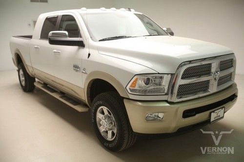 2013 laramie longhorn mega 4x4 navigation sunroof leather heated diesel