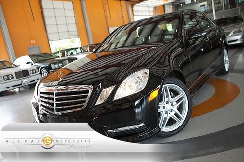 13 mercedes e350 sport 4matic awd premium-1 15k 1-owner hk nav cam amg-alloys