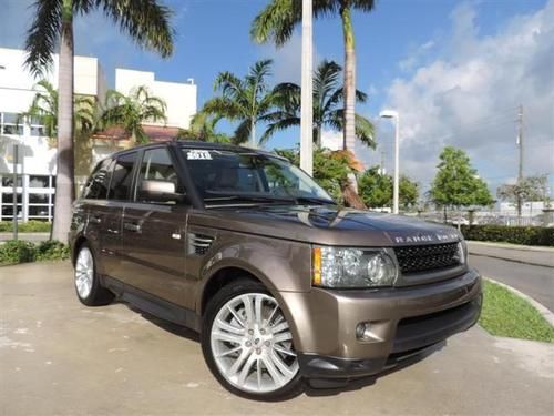 2010 land rover sport hse lux nav rear entertainment