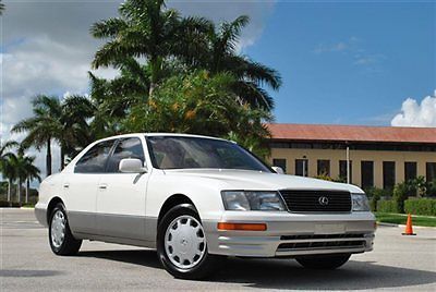 1996 ls400 - 54,860 original florida miles - amazing condition - fully serviced