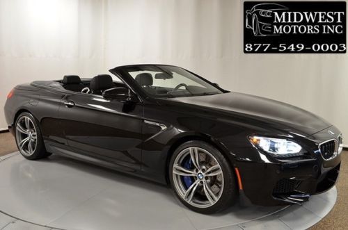 2013 bmw m6 convertible black loaded one owner pristine 6 series