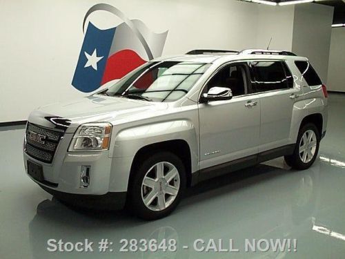 2010 gmc terrain slt2 sunroof htd leather dvd 42k miles texas direct auto