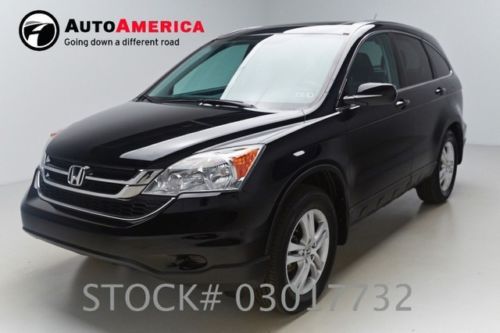 One 1 owner miles 2010 honda cr-v ex-l good mpg power sunroof leather