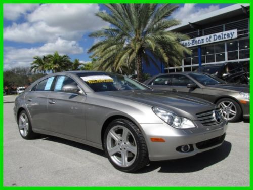 06 pewter cls-500 5l v8 *heated &amp; ventilated leather seats *low mi *navigation