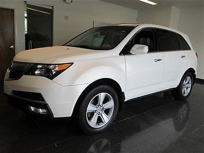 2011 acura mdx all wheel drive, leather, sunroof