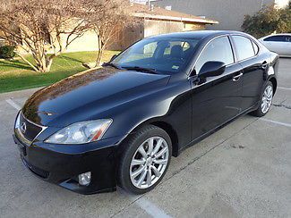 2006 lexus is250 awd navigation-moonroof-highway miles-carfax certified