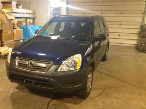 2002 honda cr-v lx sport utility 4-door 2.4l