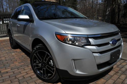 2013 edge sel.no reserve.leather/navi/camera/pano/20&#039;s chr/salvage/rebuilt/