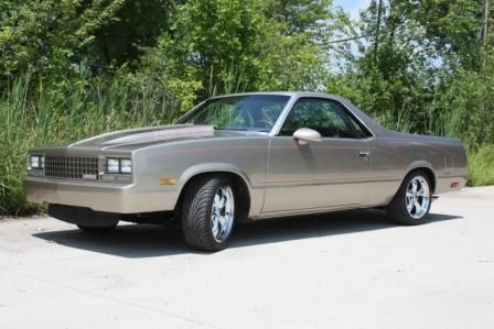 El camino ss, 1983 resto-mod