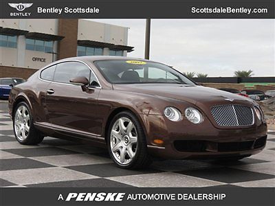 2007 bentley continental gt 2dr cpe 27k mls mulliner package messaging seats