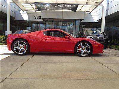 2012 ferrari 458 spider; spotless!!