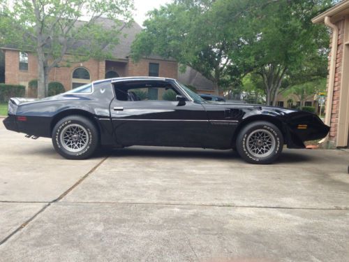 Black 1979 trans am t top