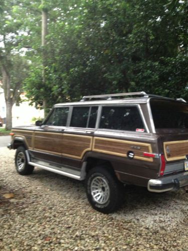 1988 jeep grand wagoneer base sport utility 2-door 5.9l