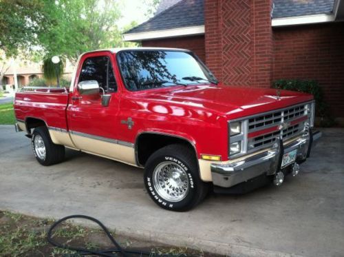 1987 silverado c10/r10 chevy classic truck rare original 2nd owner swb