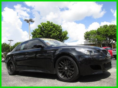 06 black sapphire 5l v10 m-5 sedan *navigation *head-up display *comfort access